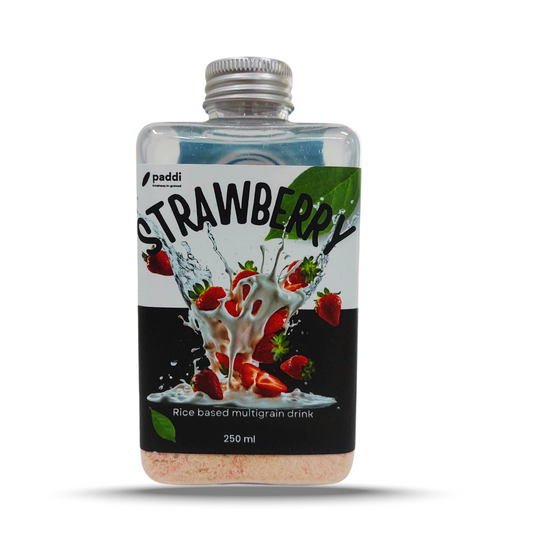 Strawberry Bottled Rice Milk